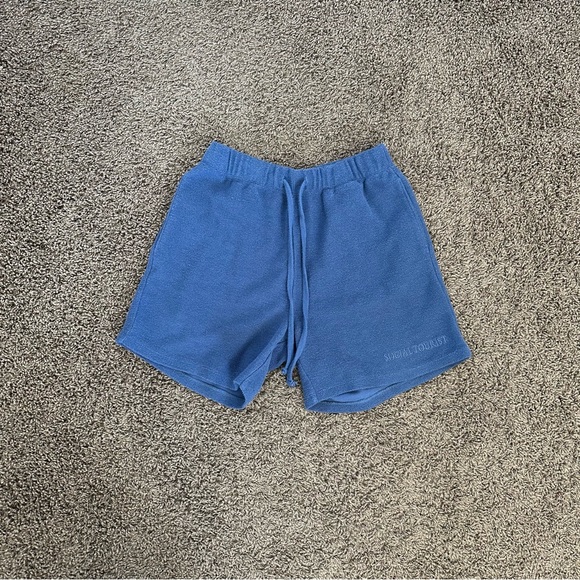 Hollister Pants - Social Tourist Ultra High Rise Terry Dad Short